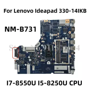 EG430 NM-B731 для Lenovo Ideapad 330-14IKB, материнская плата для ноутбука с зеркальным процессором UMA 4G RAM DDR4 100% Work