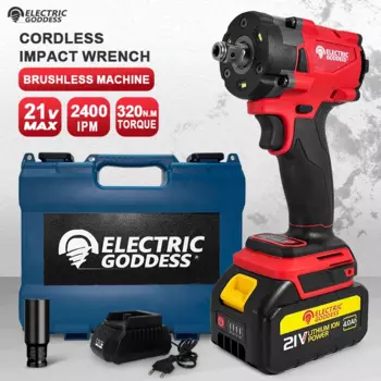 Бесщеточный ударный гайковерт EGOD 320N.M