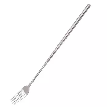 EH-LIFE Телескопическая вилка из нержавеющей стали серебристого цвета