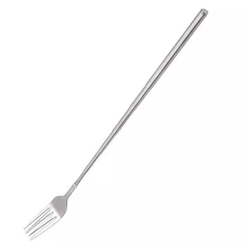 EH-LIFE Телескопическая вилка из нержавеющей стали серебристого цвета