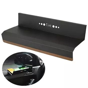 EHDIS 13-дюймовый инструмент для мойки автомобиля, подставка для окон, тонировка, яркий скребок для хранения, защитный скребок для края из ПТФЭ