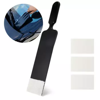 EHDIS оконная Тонировочная пленка, ракель для установки весла, скребок для переднего и заднего лобового стекла, виниловая пленка, очиститель автомобиля, скребок, войлок