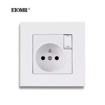 EIOMR Европейская настенная розетка 86*86 мм