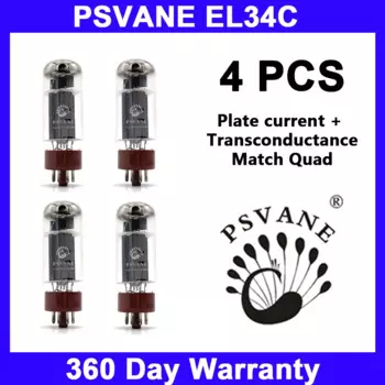 EL34C PSVANE HIF вакуумный ламповый усилитель Замена EL34 6CA7 EL34B Hifi аудио мощный звуковой усилитель Гарантия один год