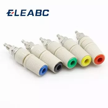 ELEABC Никелированные банановые гнезда 30А, 4мм, 1 шт.