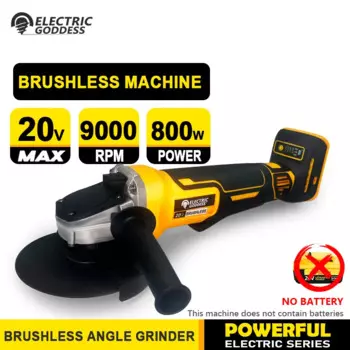 Электрическая угловая шлифовальная машина ELECTRIC GODDESS DCG406