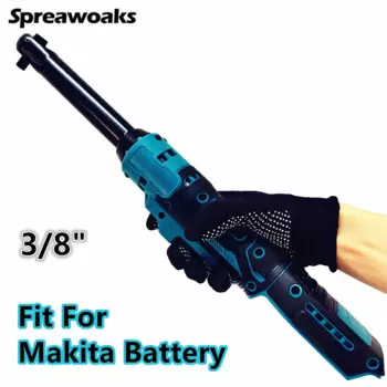 Электрический ключ-трещотка Spreawoaks 220 Нм 3/8", для аккумулятора Makita 18 В