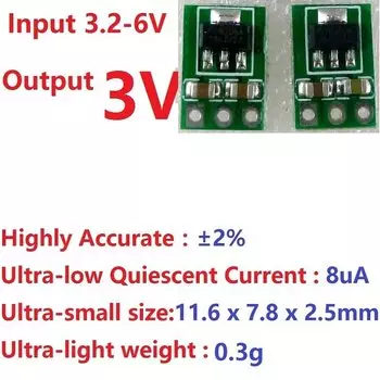 eletechsup DD0403MA понижающий DC-DC конвертер 3,3-6В в 3В 3,3В