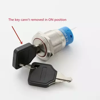 ELEWIND металлический кнопочный переключатель 19 мм