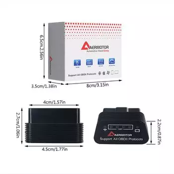 ELM327 V1.5 Wifi Bluetooth 4,0 V1.5 OBD2 считыватель кодов, автомобильный диагностический сканер, диагностические инструменты с поддержкой Android IOS системы