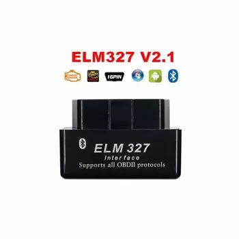 ELM327 V2.1 OBD Scan Tool Bluetooth Диагностический Считыватель Для Android Многофункциональный 16-контактный Считыватель Код...