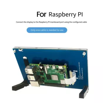 Емкостный сенсорный дисплей для Raspberry Pi 5, 5-дюймовый HD Ips дисплей без привода, E
