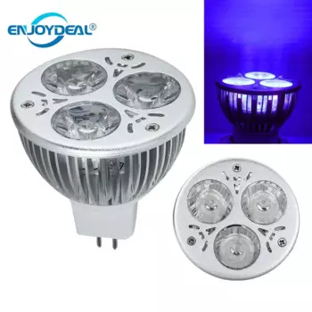 Enjoydeal Светодиодная УФ лампа 3Вт фиолетовая E27/GU10/MR16 85-265V/12V