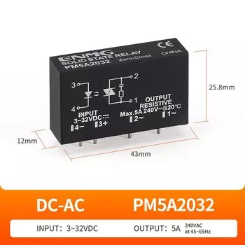 ENMG PM твердотельное реле 3~32В