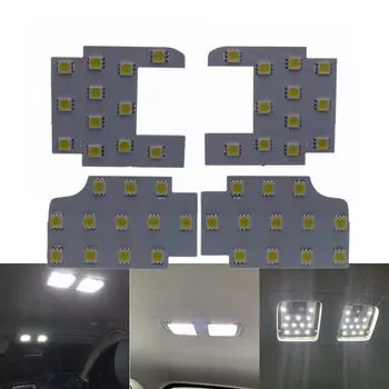 Eonstime 12 В 6500 К 4 шт./компл. Автомобильная супер яркая светодиодная внутренняя купольная лампа для чтения для MAZDA CX-5 CX5 Atenza Axela Room