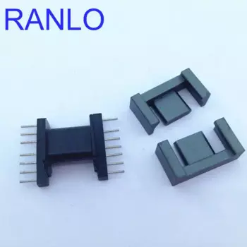 EPC17 SMD трансформатор Шпулька PC40 ферритовый сердечник 7 + 7pin бакелитовый скелет