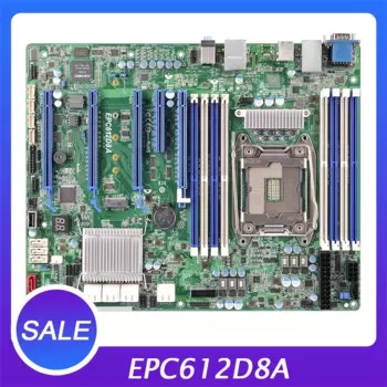 EPC612D8A Высококачественная серверная материнская плата для ASROCK Rack LGA2011 DDR4 Поддержка E5-1600/2600 V3/V4