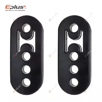 Eplus универсальные автомобильные кронштейны для крепления выхлопной трубы, вешалка-изолятор, полиуретановый кронштейн для подкладки, 2 отверстия, 4 отверстия, автомобильный аксессуар