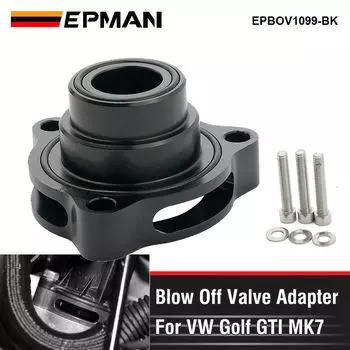 EPMAN турбо выдувной Клапан адаптер BOV адаптер для VW GTI Golf Mk7 Mk7.5 / Jetta A3 1,8 T байпальный клапан/соленоид