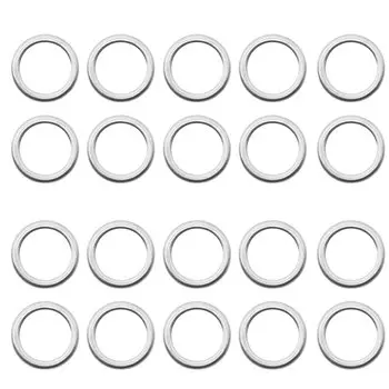 Erick's Wiper 10/20x автомобильная резьба двигателя, пробка сливного поддона, прокладки, уплотнительное кольцо шайбы для Audi VW Seat Skoda OE # N 0138157