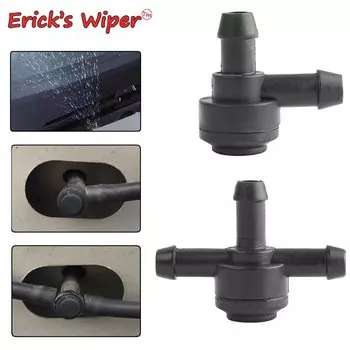 Erick's Wiper 2 шт. соединитель шланга омывателя лобового стекла проверка клапана для Volvo C30 C70 S40 S60 S70 S80 V50 V70 XC60 XC70 XC90 2/3 способа