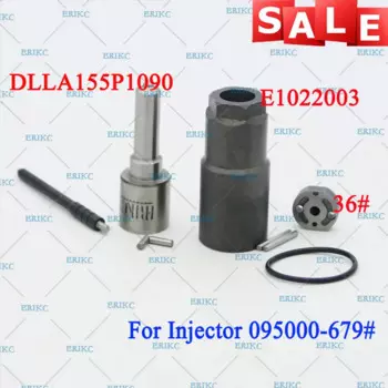 ERIKC 095000-6790 комплекты для ремонта топливного инжектора сопло DLLA155P1090 пластина клапана, штифт, уплотнительное кольцо для Shanghai Diesel 6114