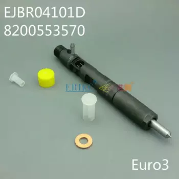 ERIKC EJBR04101D (8200553570) новый подлинный топливный инжектор общей топливной магистрали EJBR0 4101D дизельный инжектор EJB R04101D для delphi Euro 3