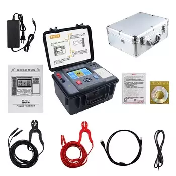 ES3072 четырехпроводной метод Омметр 20A 10A 5A 1A 10 мА 1 мА Bluetooth-трансформатор подключения тестер сопротивления постоянного тока с принтером