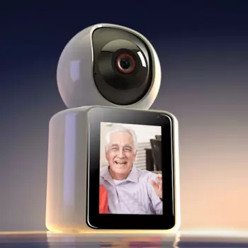 ESCAM Новая умная Wi-Fi камера для видеозвонков с 2,8-дюймовым IPS-экраном FHD 1080P IP-камера с двусторонней связью Беспроводные PTZ-камеры