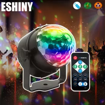 ESHINY Мини RGB Световой эффект 3/6 Вт
