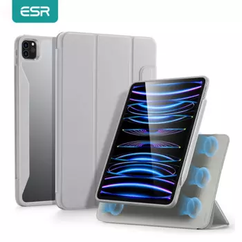 ESR для iPad Pro 12,9 съемный Умный Магнитный чехол для iPad Pro 11 2022 2021 отскок Гибридный 360 искусственная поддержка карандаш 2