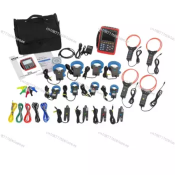 ETCR5000 Анализатор качества электроэнергии Многофункциональный трехфазный тестер трансформатора (опциональный зажим тока) 008B/040B/068B/300F