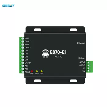 Ethernet Edge захват шлюза контроллер IO RS485 + 4DI + 2DO + 2AI CDSENET E870-E1 Remote Control Modbus TCP RTU MQTT DNS