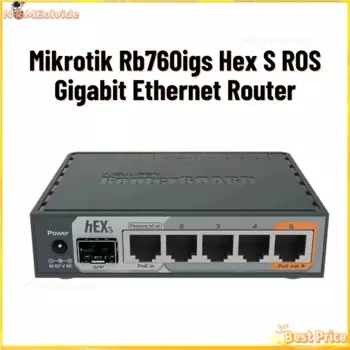 Ethernet-роутер Mikrotik Rb760igs Hex S ROS Gigabit с портом 1Xsfp 5X10/100 Мбит/с