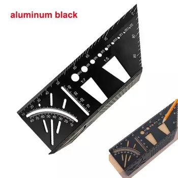 ETOPOO 3D линейка для измерения угла наклона 45, 90 градусов