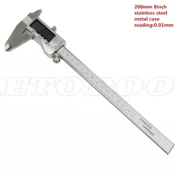 ETOPOO Цифровой штангенциркуль 200 мм