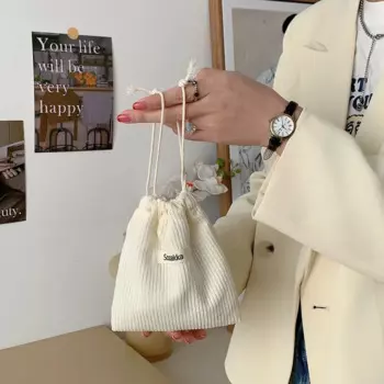 eTya вельветовая косметичка