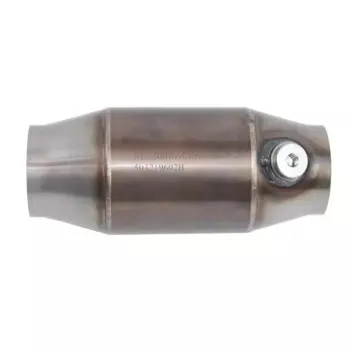 ЕВРО 2, ЕВРО 4, 100 cpsi, 200 cpsi, металлический гоночный каталитический нейтрализатор Honycomb с высоким расходом и металлическим катализатором