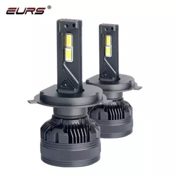 EURS 160W H7 H4 H11 Светодиодный передние фары H1 H8 H9 HB3 9005 HB4 9006 светодиодный тройные медные автомобильные лампы 12 В Противотуманные фары 9012 K 49800Lm
