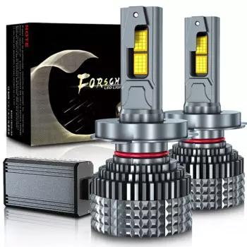 EURS 2PCS 25000LM H4 H7 Светодиодные фары 110 Вт Светодиодные фонари для автомобиля H1 H4H8 H11 HB3 HB4 9005 9006 9012 12 В