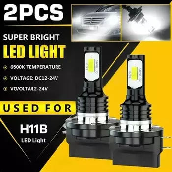 EURS H11B Автомобильные светодиодные фары высокой мощности и высокой яркости Дневные ходовые огни CSP 3570 Передние фары 240 Вт 6000 К