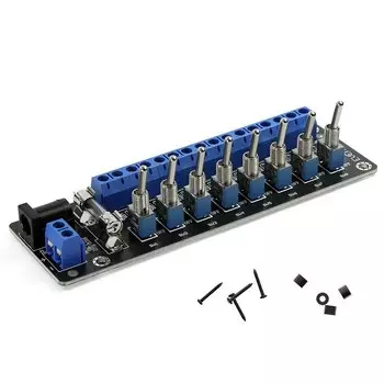 Evemodel PCB019 модуль распределения питания для моделей 8 каналов