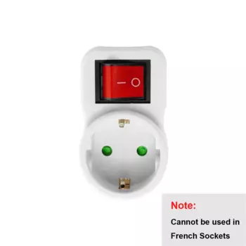 Розетка-переходник DelightFire с переключателем