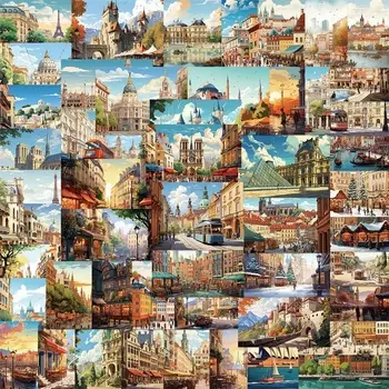 Европейские сказки ПВХ наклейки для скрапбукинга