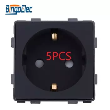 Bingoelec европейские стандартные розетки, запасные электрические розетки, функциональный ключ, настенные розетки, «сделай сам», аксессуары для домашнего ремонта