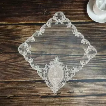 Европейский марлевый вышитый чайный набор