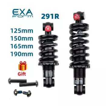 EXA 291R велосипедный пружинный амортизатор 125 мм 150 мм 165 мм 190 мм 550/650 фунтов для скутера MTB складной велосипед задний амортизатор