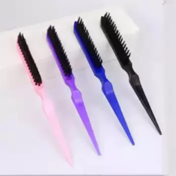Explosive Three Rows of Bristle Comb Coiffure Curly Hair Fluffy Comb Evening Styling Comb Studio Pointed Tail Для Волос