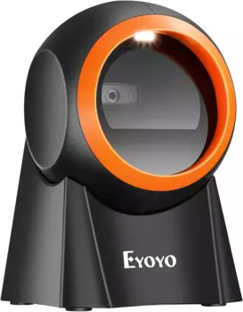 Eyoyo, сканер штрих-кода для рабочего стола 1D 2D, Поддержка экрана, сканирование для супермаркета