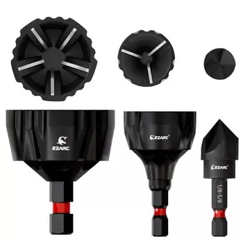 Ezarc набор для снятия фасок и заусенцев 3 шт.